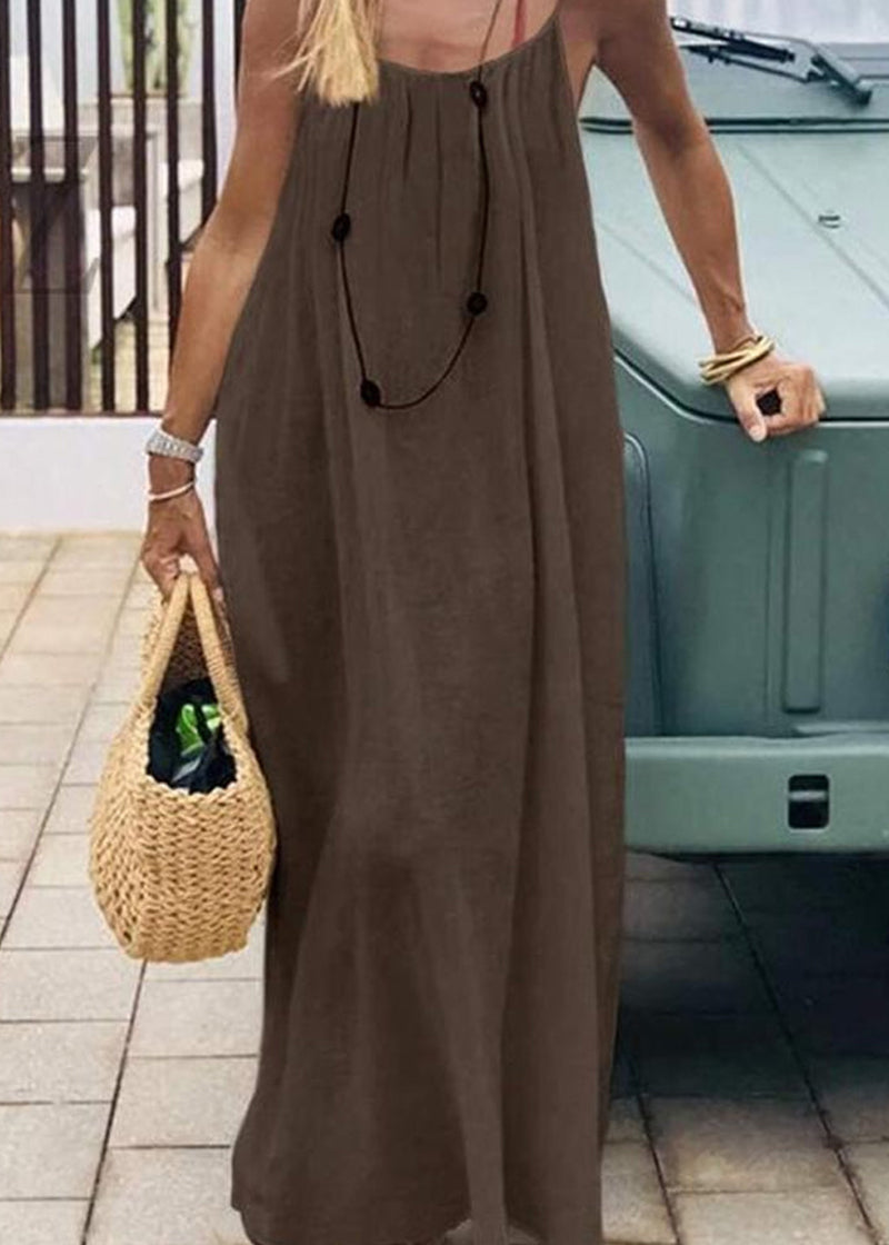 Elegant Backless Cami Dress