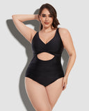 LilyLove® One Piece Swimsuits Bust Shaper Tummy Control Bathing Suits