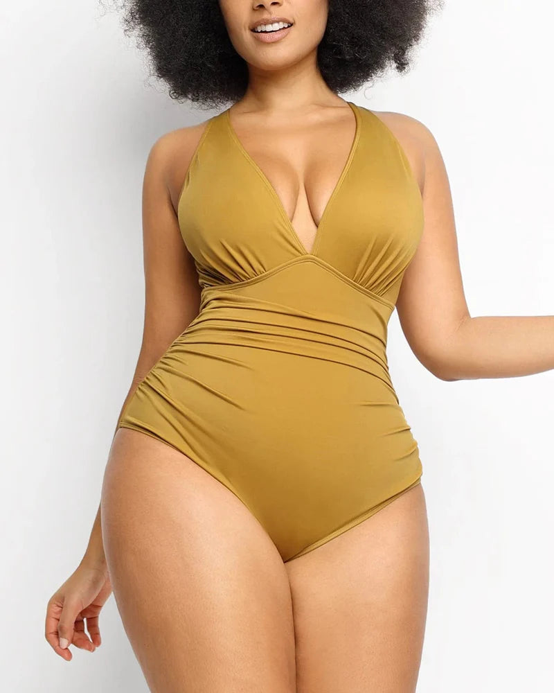 LilyLove® Smart Sculpt Plunge Swimsuit Flatter Your Figure