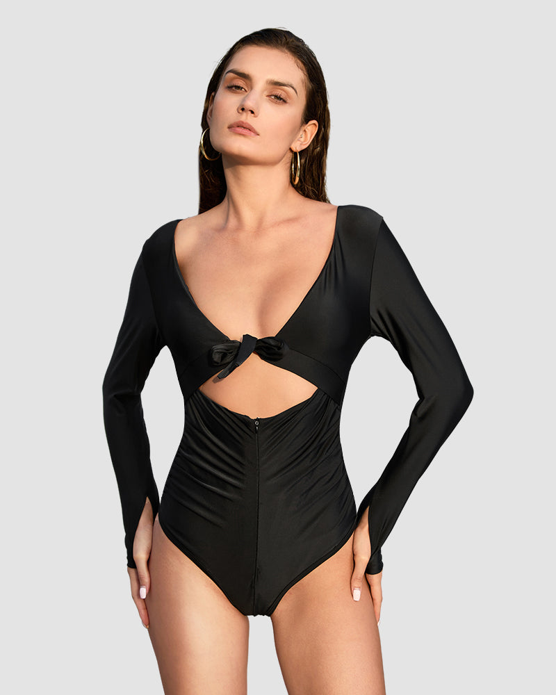 LilyLove® Long Sleeve Swim Girdle