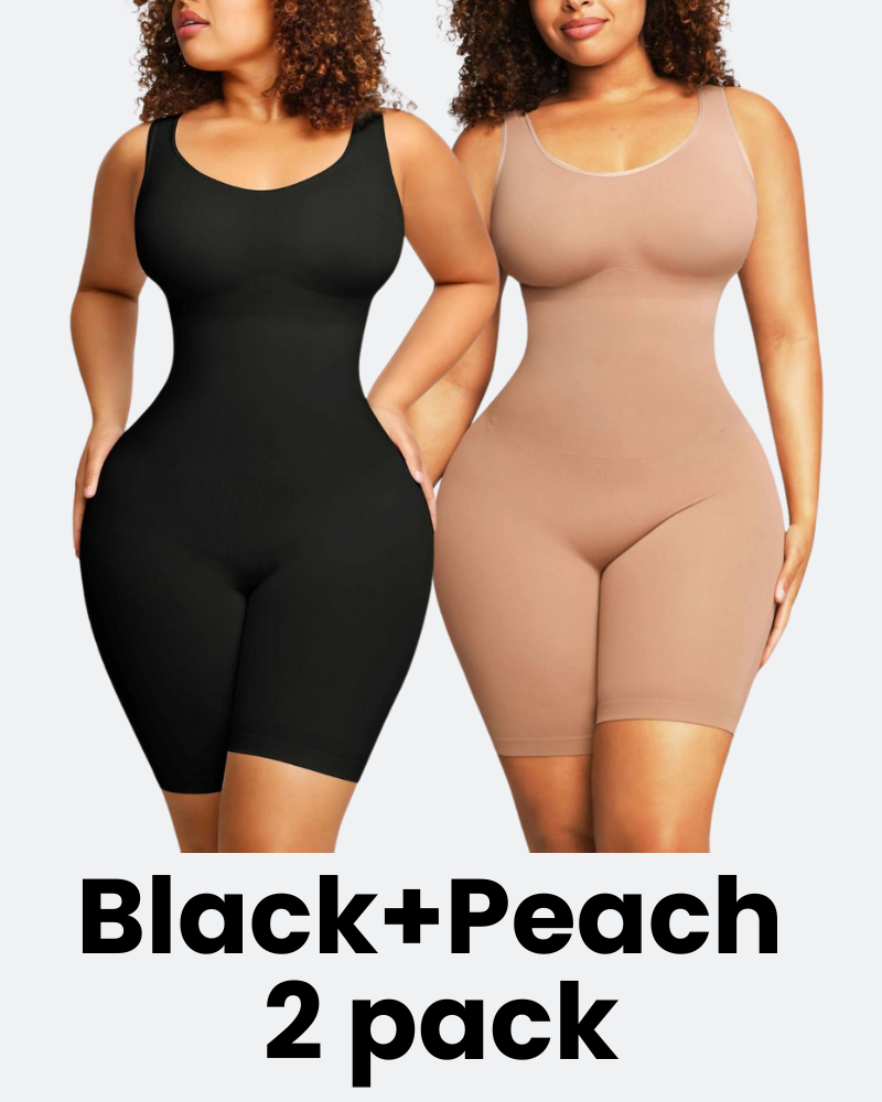 LilyLove® Seamless Sculpting Mid Thigh Bodysuit (Buy 1 Get 1 Free)