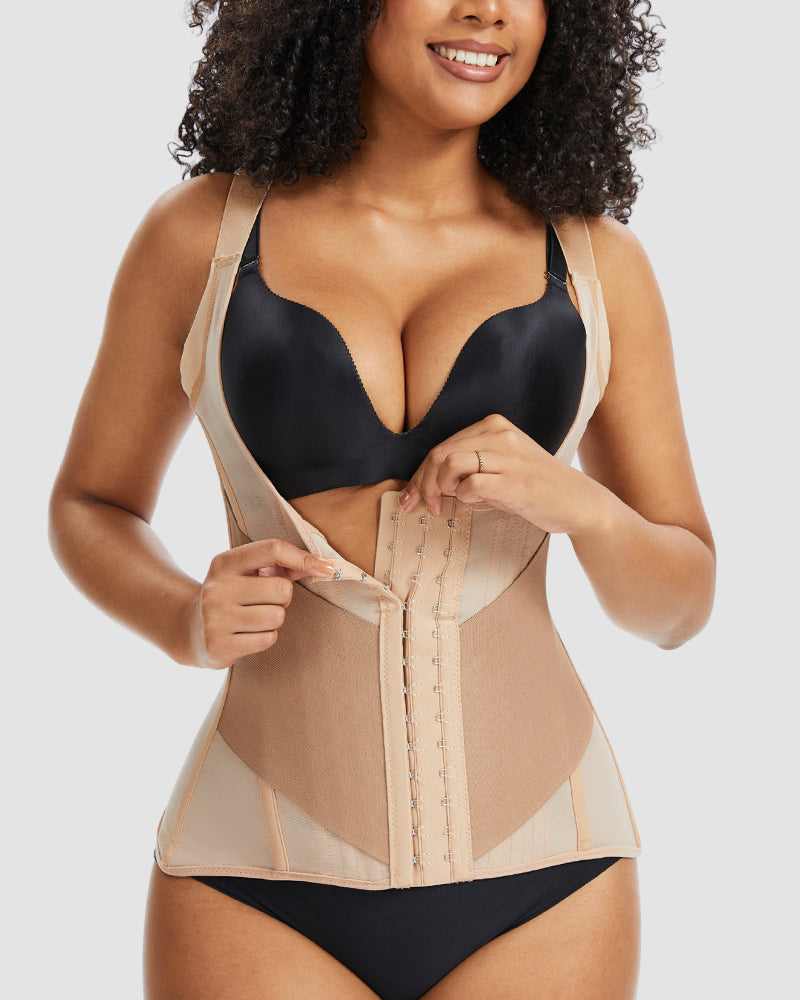 PowerMesh Double-Layer Waist Trainer Shapewear