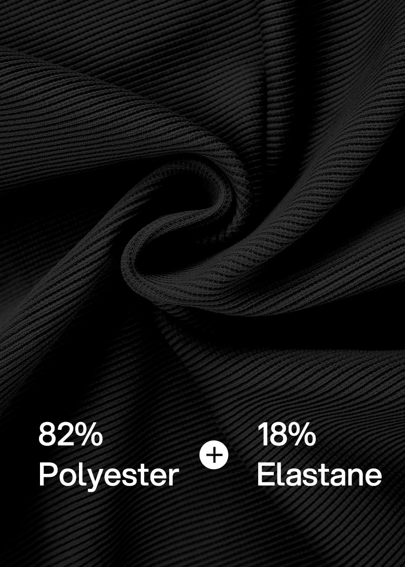 Textured Knot-Front High-Waisted Bikini Set