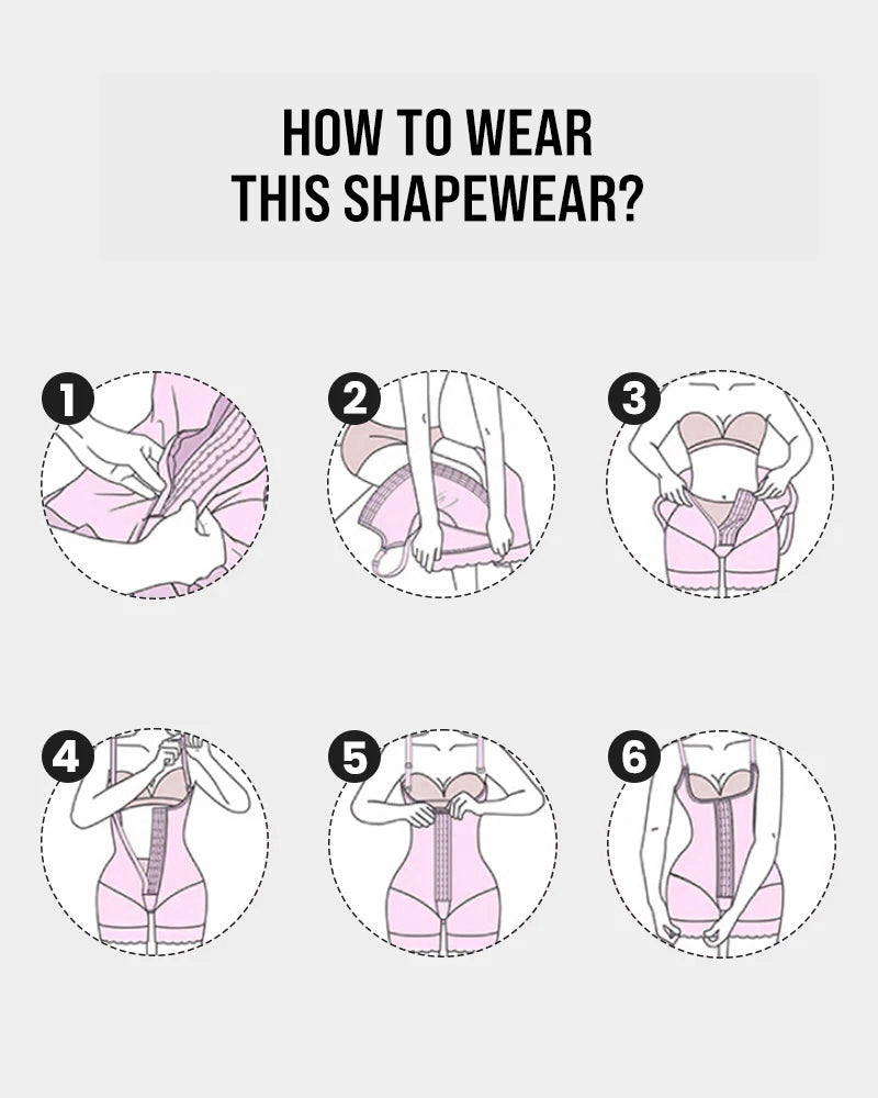 Shapewear Tummy Control Body Shaper Girdles