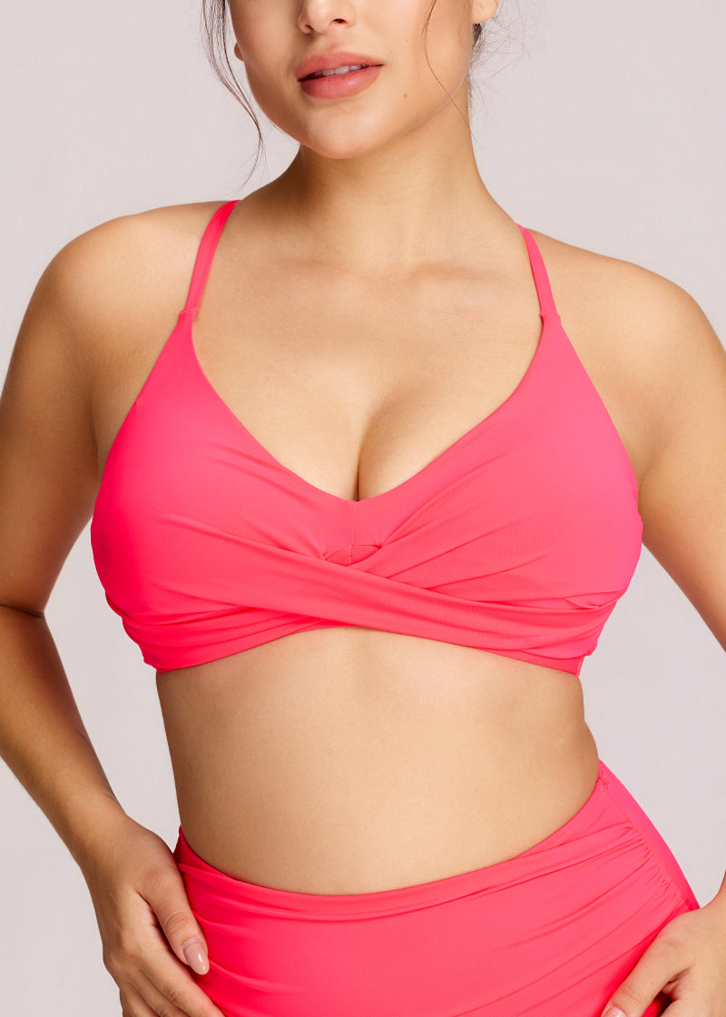 Ruched Tummy Control Bikini Set