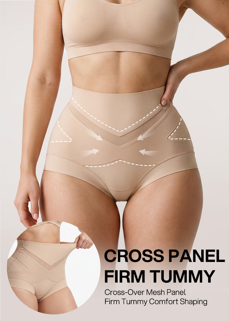 V-Shaped Tummy-Control Sculpting Briefs Multipack