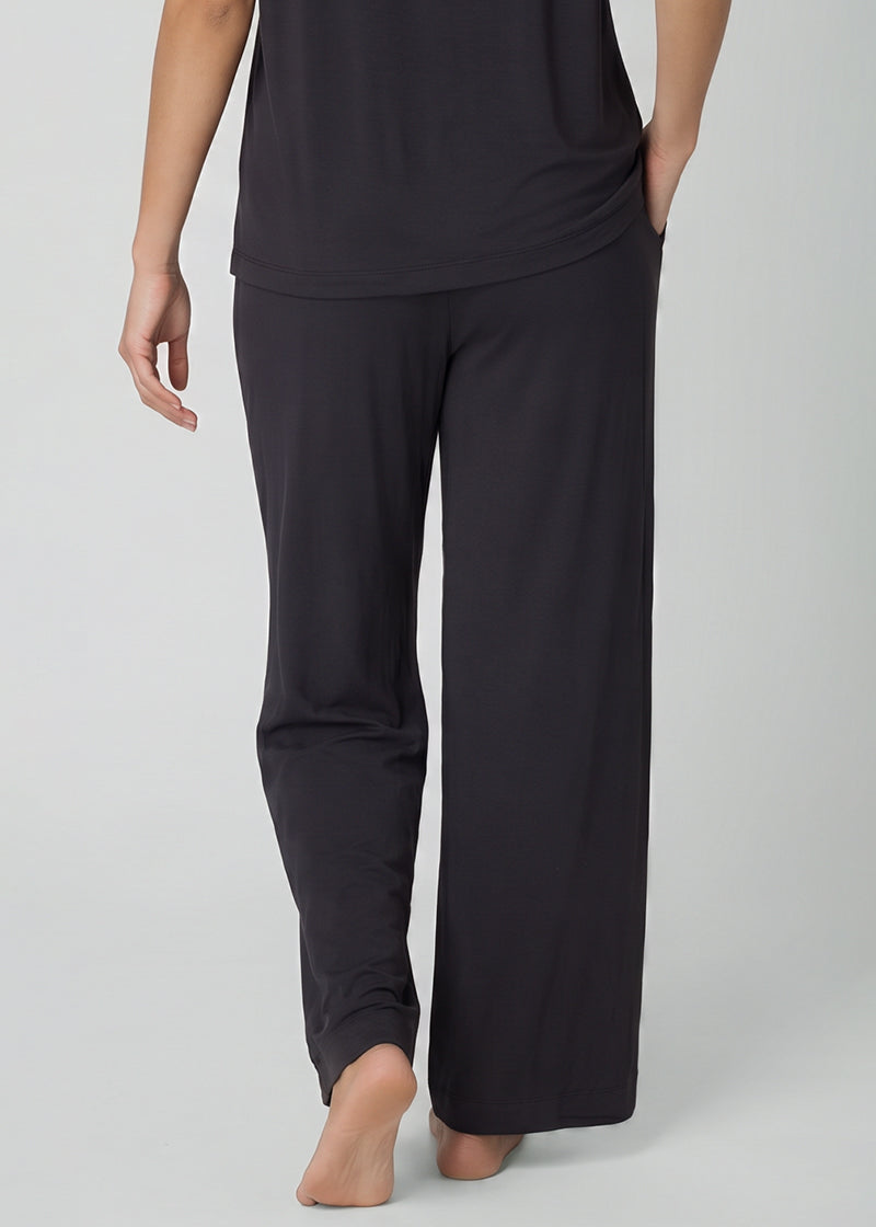 Women's Breathable Pajama Set with T-Shirt & Pocket Pants