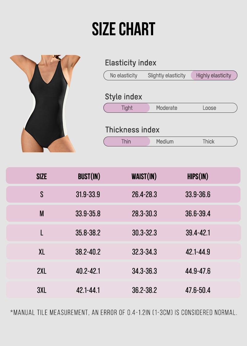 BOGO Hourglass™ Plunge Corset Back Sculpting Swimsuit