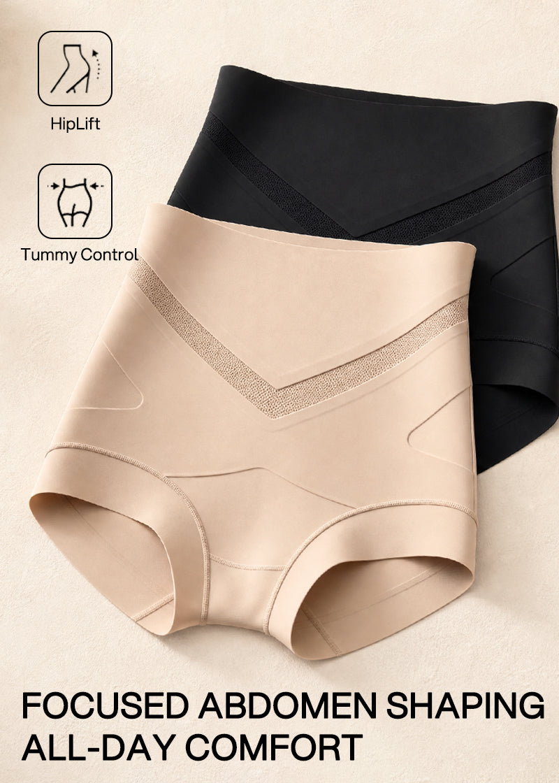 V-Shaped Tummy-Control Sculpting Briefs Multipack