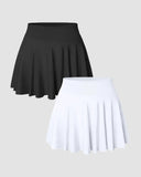 LilyLove® Women 2 in 1 Flowy Cheeky Short Skirts(2 Pack)