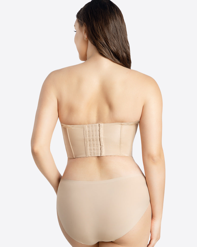 Strapless Longline Push Up Bra
