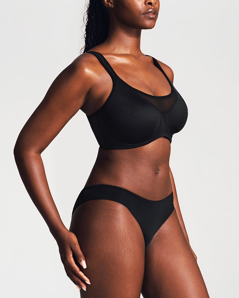 BOGO🔥Mesh Cooling Full Coverage Minimizer Bra