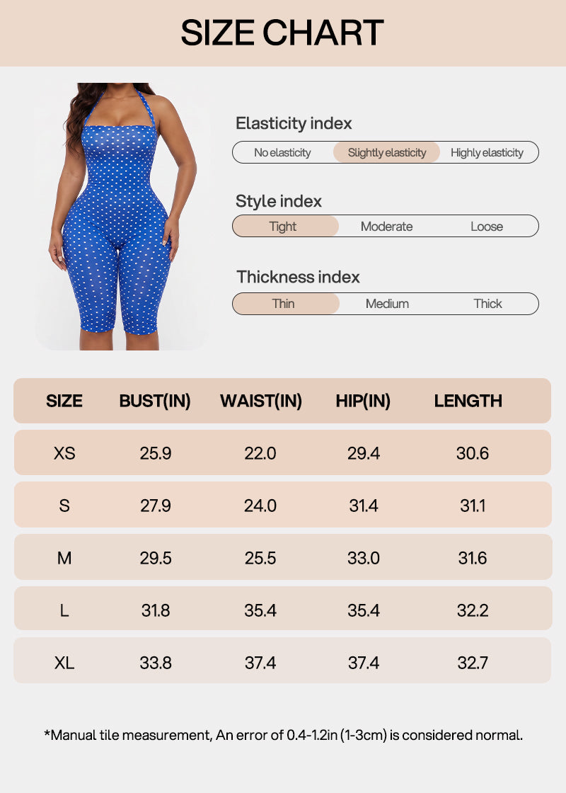Women's Polka Dot Halter Bodycon Elegant Retro Jumpsuit