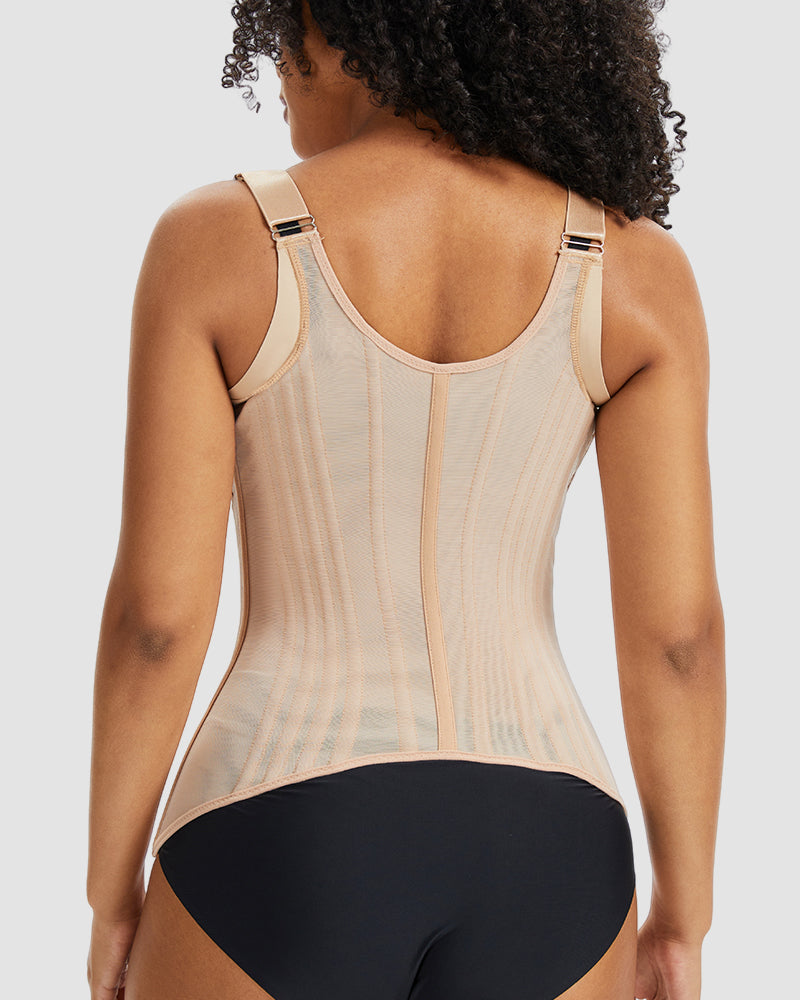 PowerMesh Double-Layer Waist Trainer Shapewear