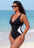 [Run One Size Smaller] Hourglass™ Twist Front Tummy Control One-Piece Swimsuit