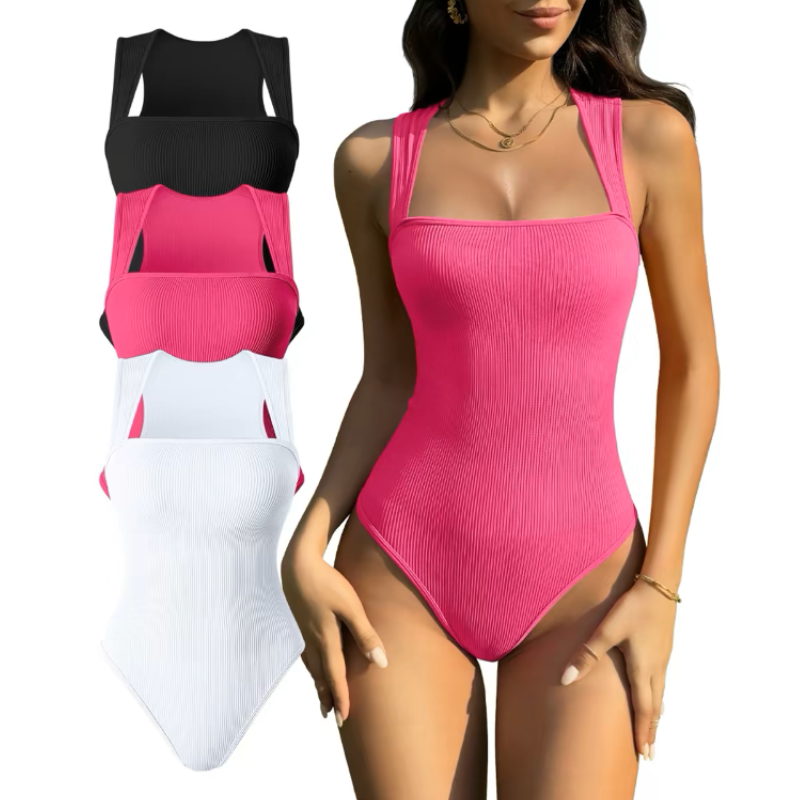 LilyLove® Sleeveless Tummy Control Tank Tops Bodysuits