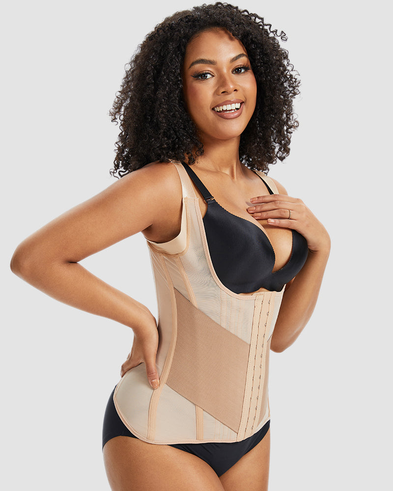 PowerMesh Double-Layer Waist Trainer Shapewear