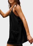 LilyLove® Casual Sleeveless Mini Dress With Built-In Shorts