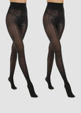 High-Waist Shiny Sheer Tights for Women