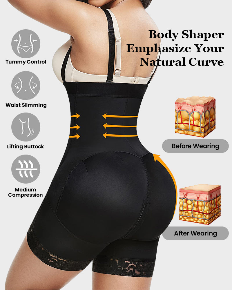 LilyLove® High Control Body Shaper Butt Lifter Shapewear