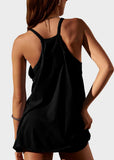 LilyLove® Casual Sleeveless Mini Dress With Built-In Shorts