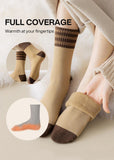 Cozy Plush Loop Lining Crew Socks