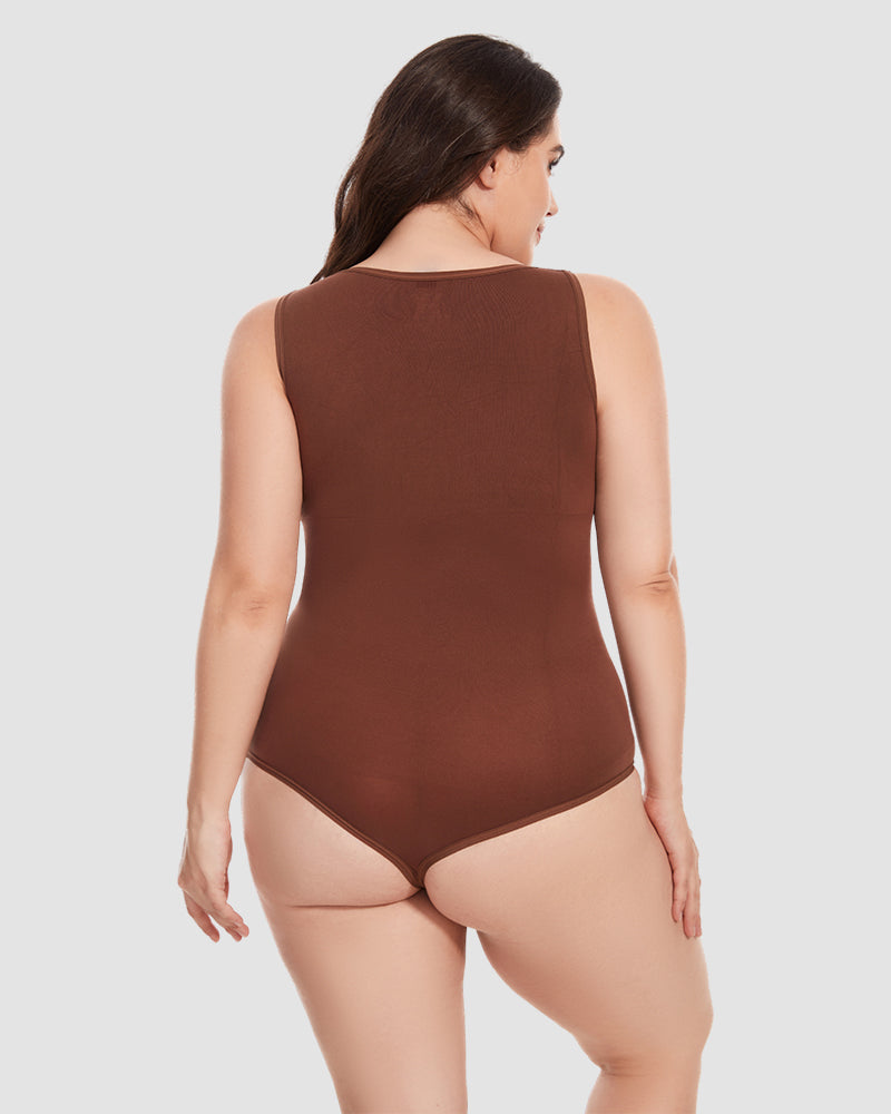 LilyLove® Crew Neck Sleeveless Sculpting Bodysuit Shapewear