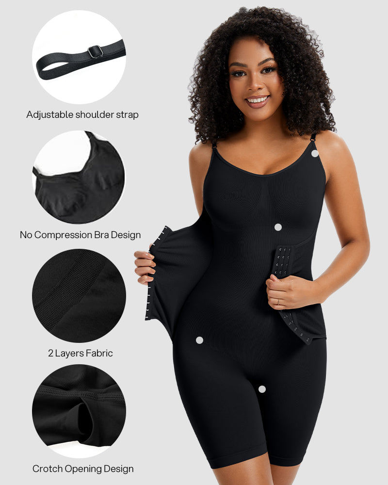 Seamless Double Compression Shaping Bodysuit