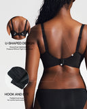 Comfort Wireless Deep V Plunge Bra