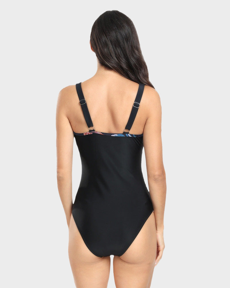 LilyLove® Sexy Mesh Tummy Control One Piece Swimsuit