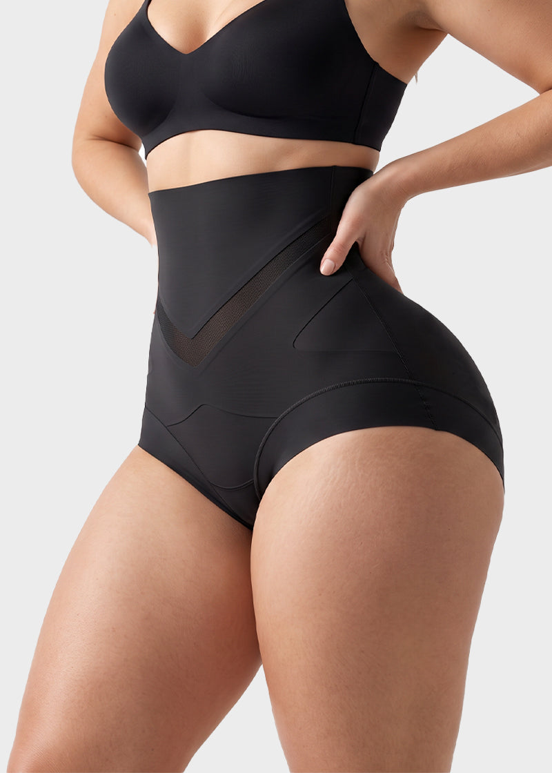 V-Shaped Tummy-Control Sculpting Briefs Multipack