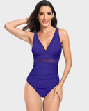 LilyLove® Sexy Mesh Tummy Control One Piece Swimsuit