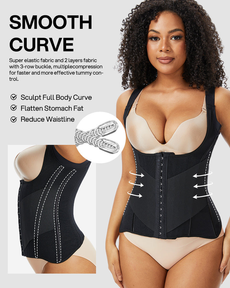 PowerMesh Double-Layer Waist Trainer Shapewear