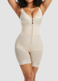 PowerMesh Deep V Bodysuit Shapewear
