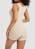 PowerMesh Double-Layer Tummy Control Bodysuit Shapewear