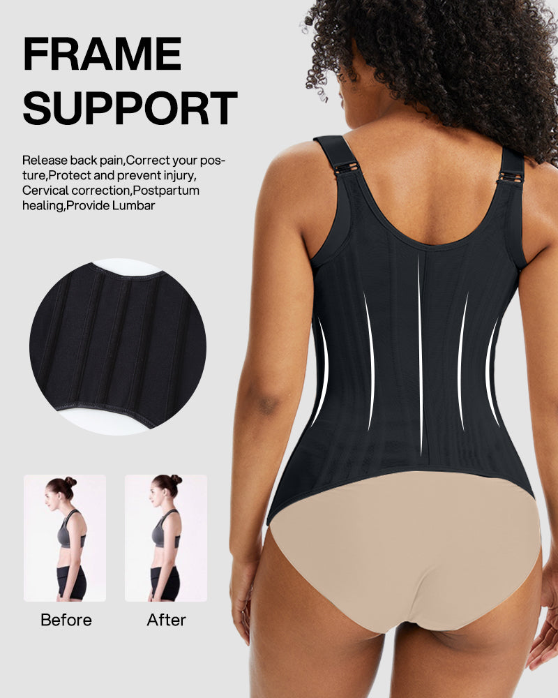 PowerMesh Double-Layer Waist Trainer Shapewear