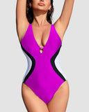 Hourglass™ Plunge Corset Back Sculpting Swimsuit