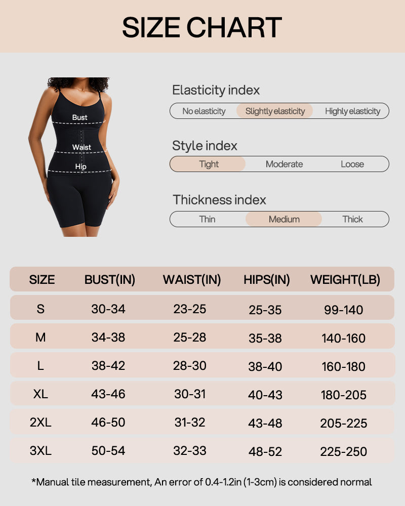 Seamless Double Compression Shaping Bodysuit