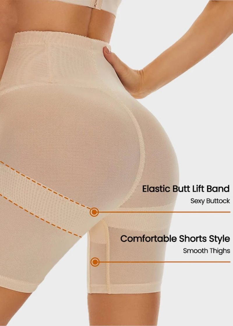 Mesh High Waist Shapewear Shorts