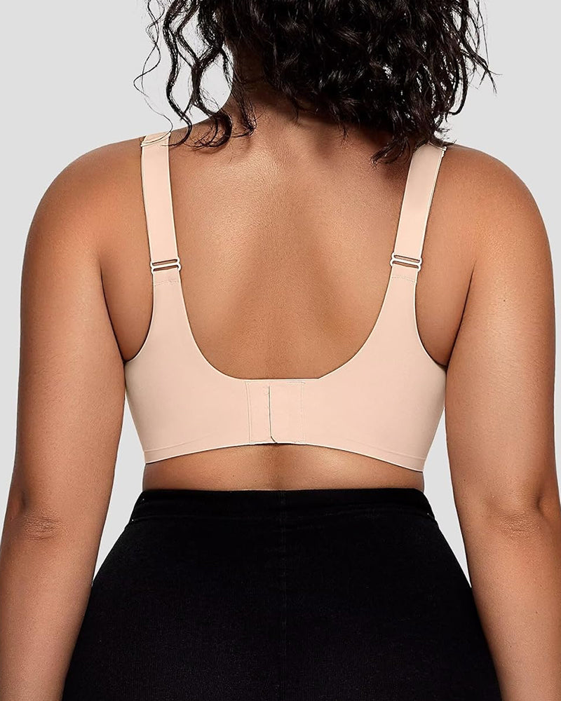 Smoothing Full Coverage Mesh Wireless Bra
