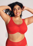 (Xmas Gift Box) Mesh Minimizer Bra