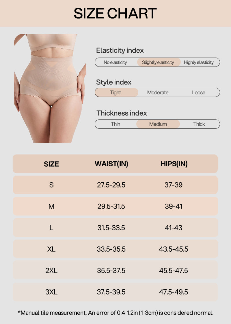 Seamless Tummy-Control Butt-Lift Briefs (5-Pack)