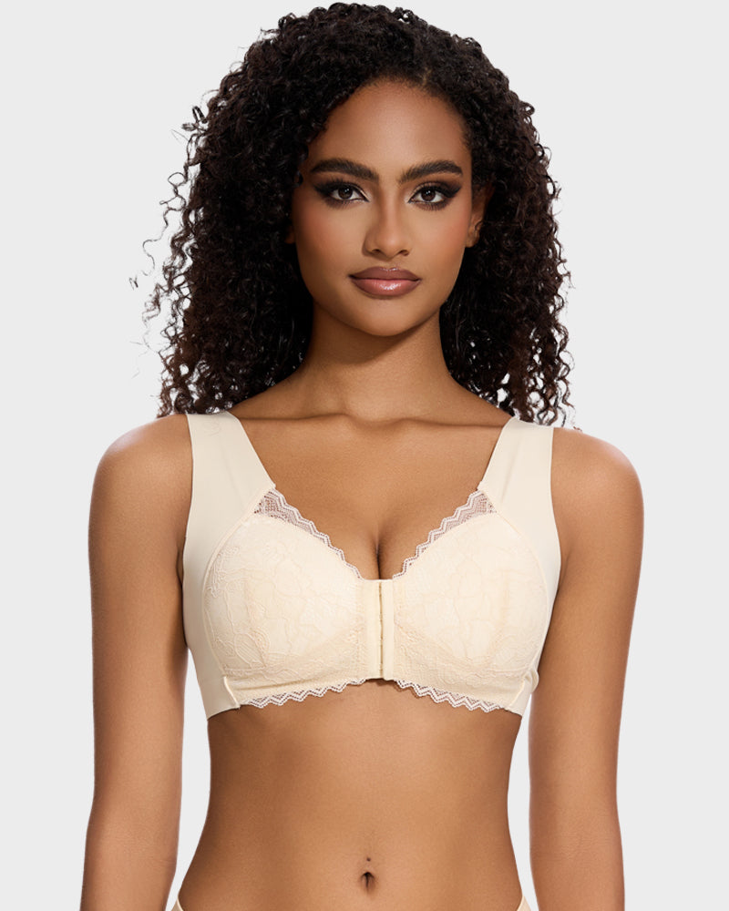 LilyLove® Front Closure Shaping Wireless Bra(New Upgraded)