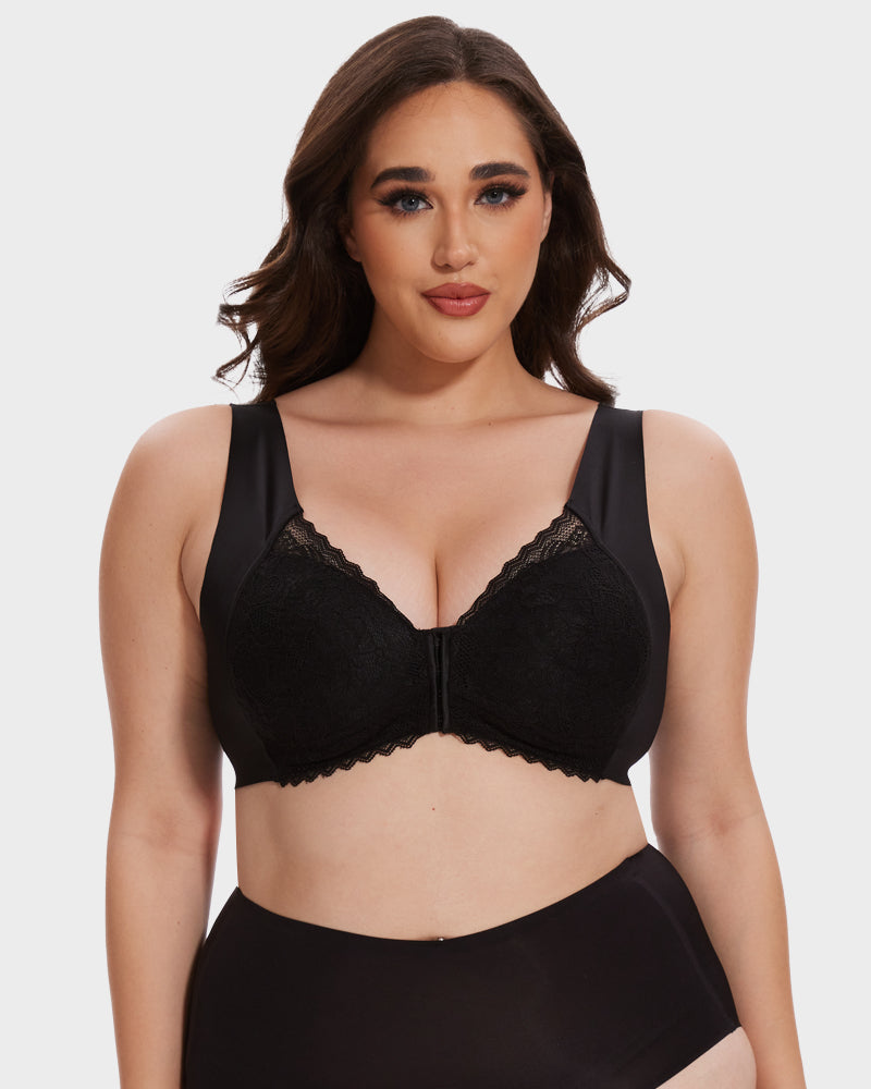 LilyLove® Front Closure Shaping Wireless Bra(New Upgraded)