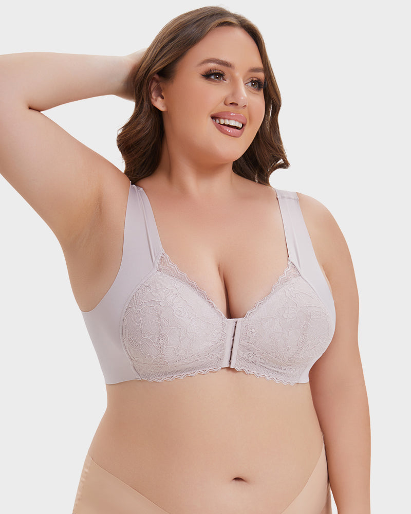 LilyLove® Front Closure Shaping Wireless Bra(New Upgraded)