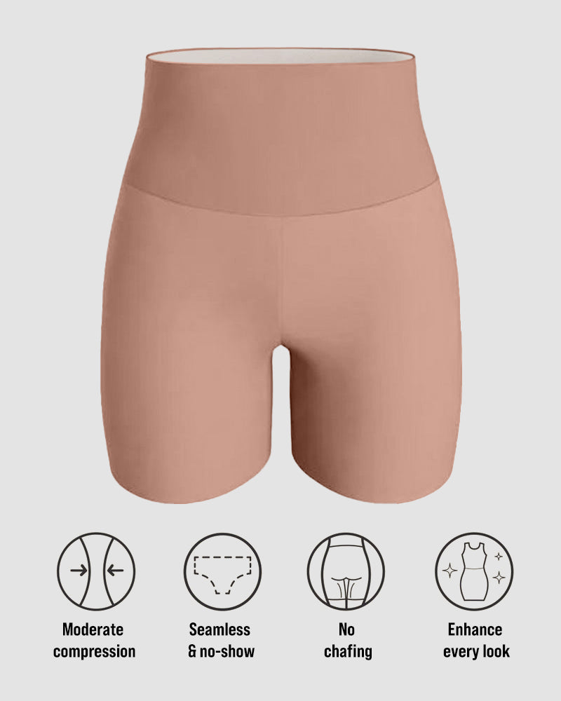 Lightweight Slimming High-Waist Yoga Shorts