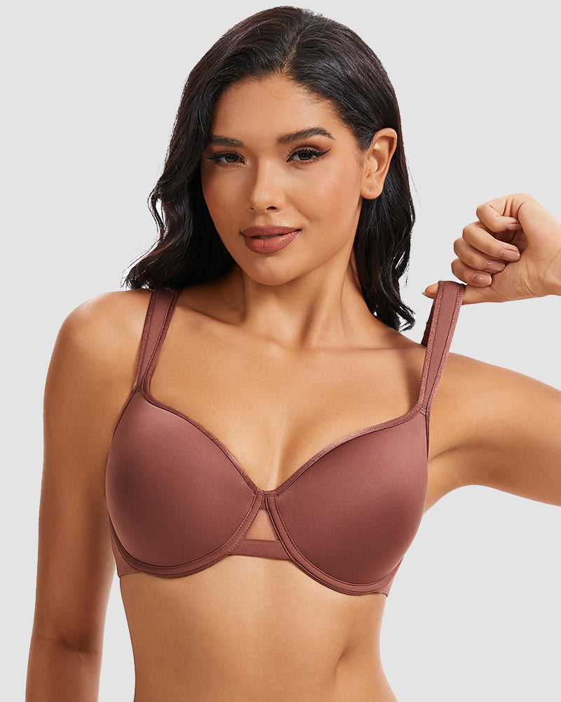 Full Coverage Comfort Push Up Bra