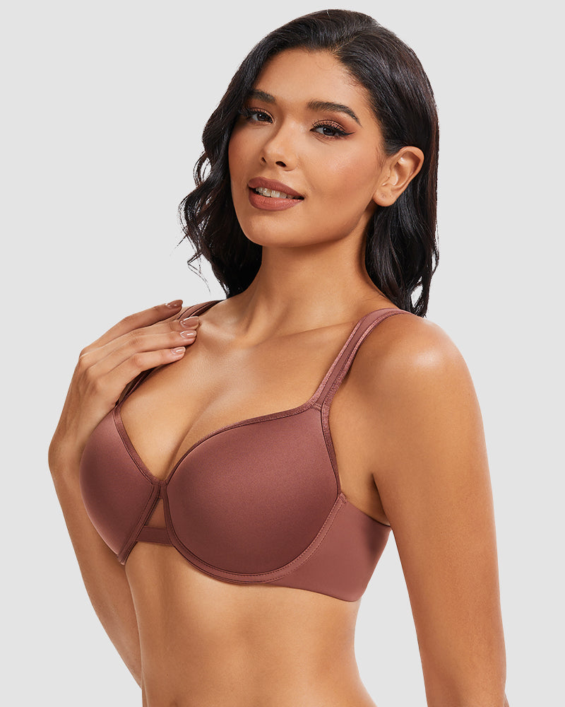 Full Coverage Comfort Push Up Bra