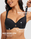 Full Coverage Comfort Push Up Bra