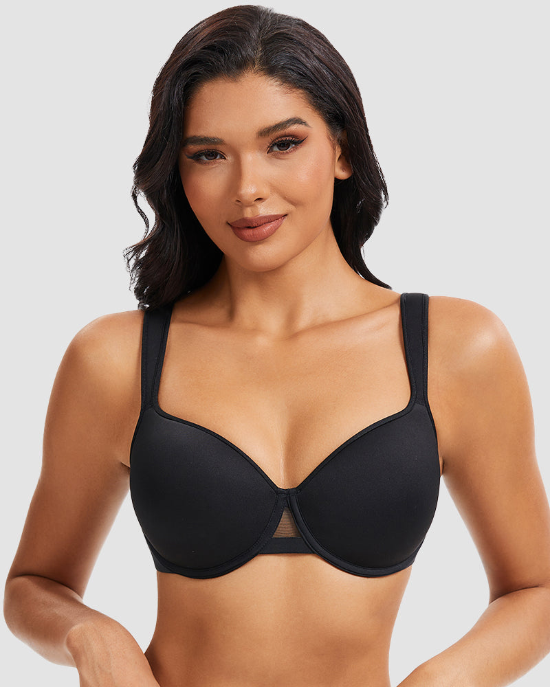 Full Coverage Comfort Push Up Bra